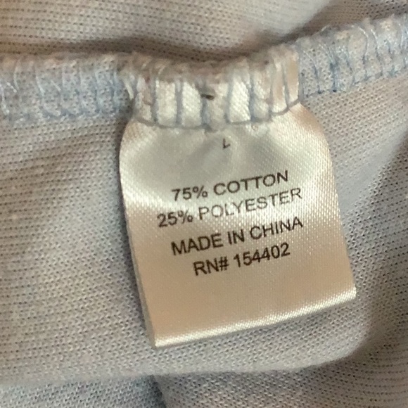 Social Scene Size Large Light Blue Crop Hoodie Zipper Jacket. Preloved - Picture 7 of 7